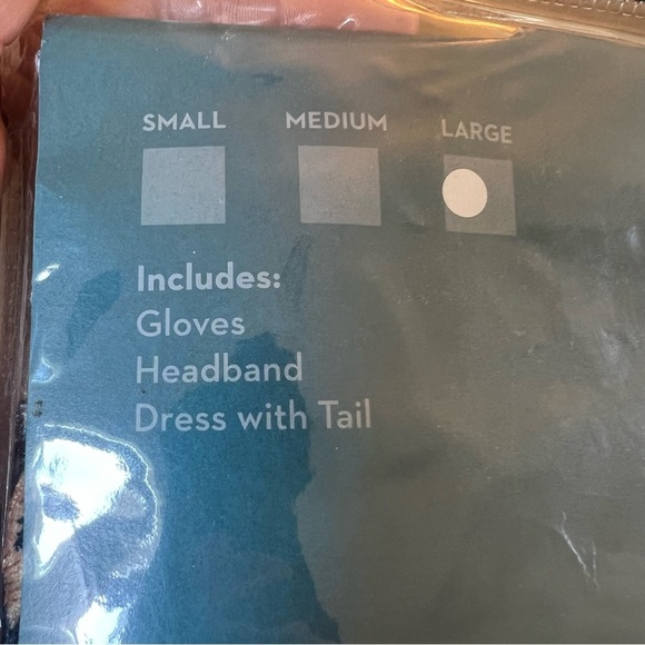 Boo! Inc Flirty Feline Sexy Cat Halloween Costume Sexy Kitty Kitten Size Large - Picture 8 of 9